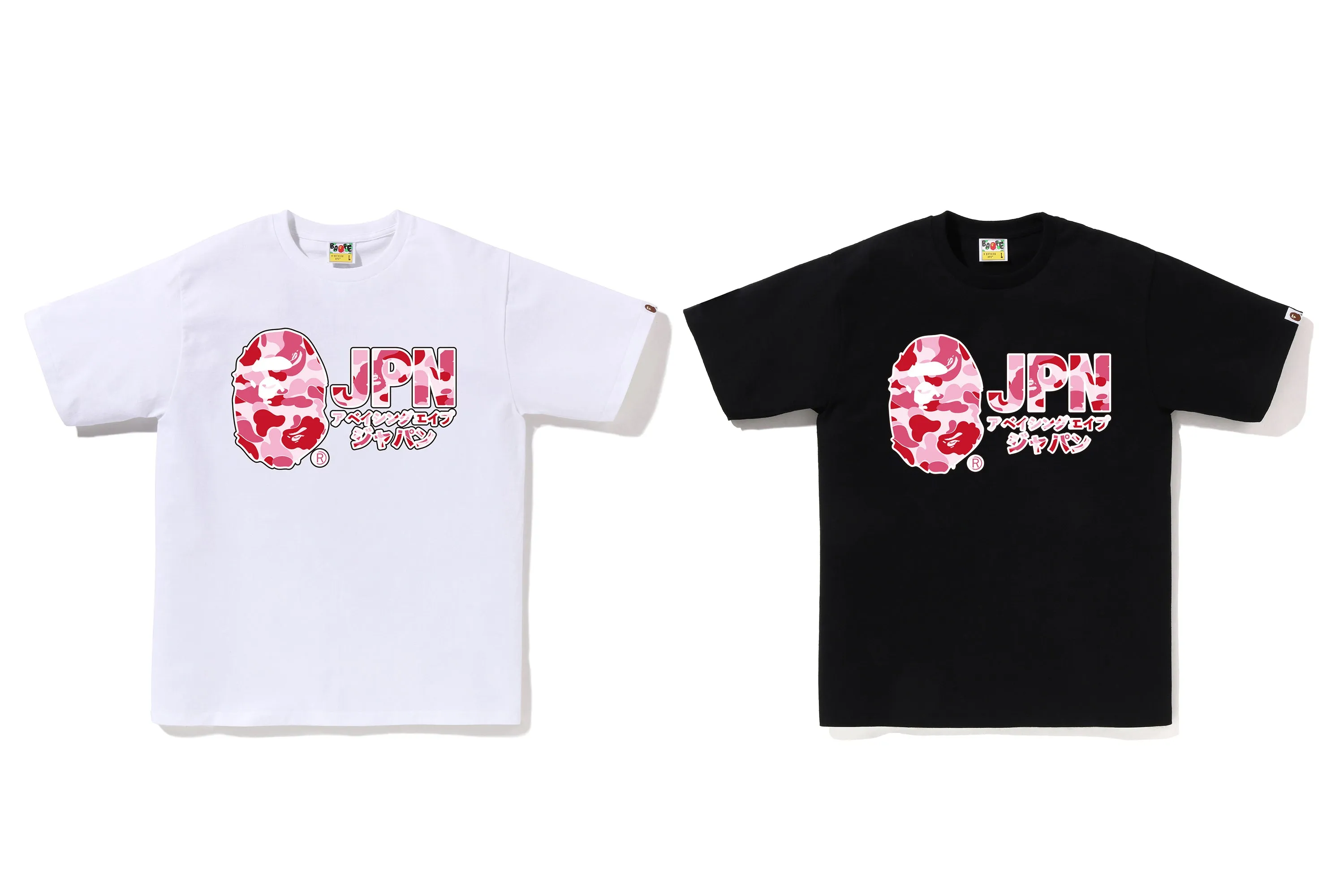 ABC CAMO JPN KATAKANA TEE sold by Bape product image thumbnail 5