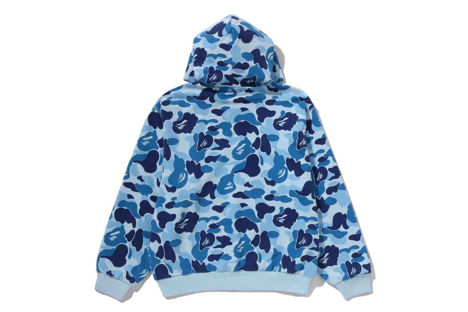 ABC CAMO HEAVY WASH CROPPED FIT ZIP HOODIE sold by Bape product image thumbnail 5