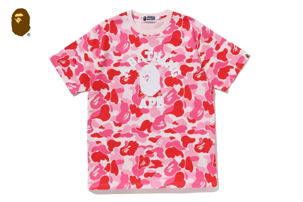 ABC CAMO COLLEGE TEE made by Bape