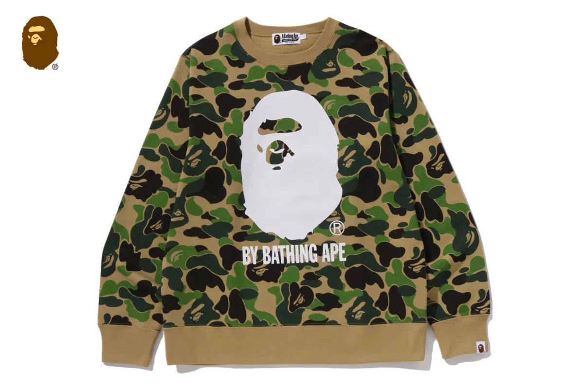 ABC CAMO BY BATHING APE CREWNECK SWEATSHIRT sold by Bape