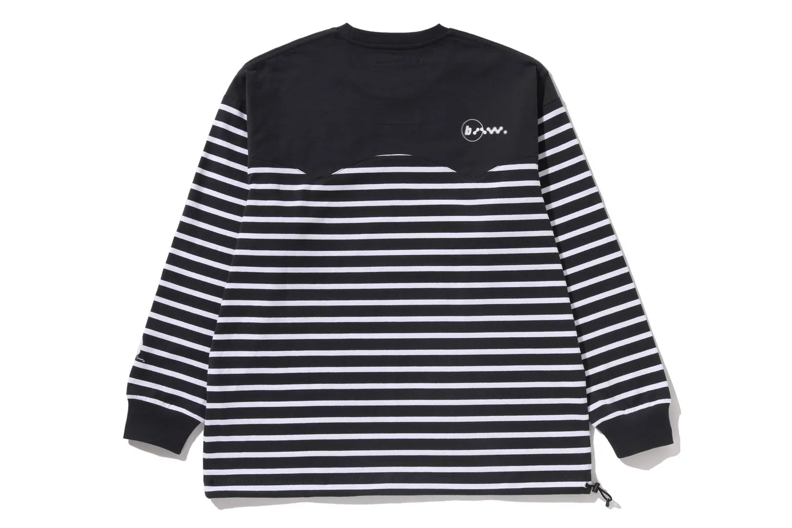 【 BAPE BY KAZUKI KURAISHI 】PANEL STRIPE LONG SLEEVES TEE sold by Bape product image thumbnail 2