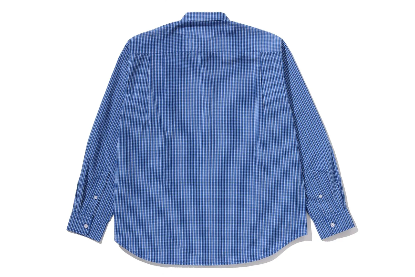 PLAID POPLIN LS SHIRT sold by Bape product image thumbnail 5