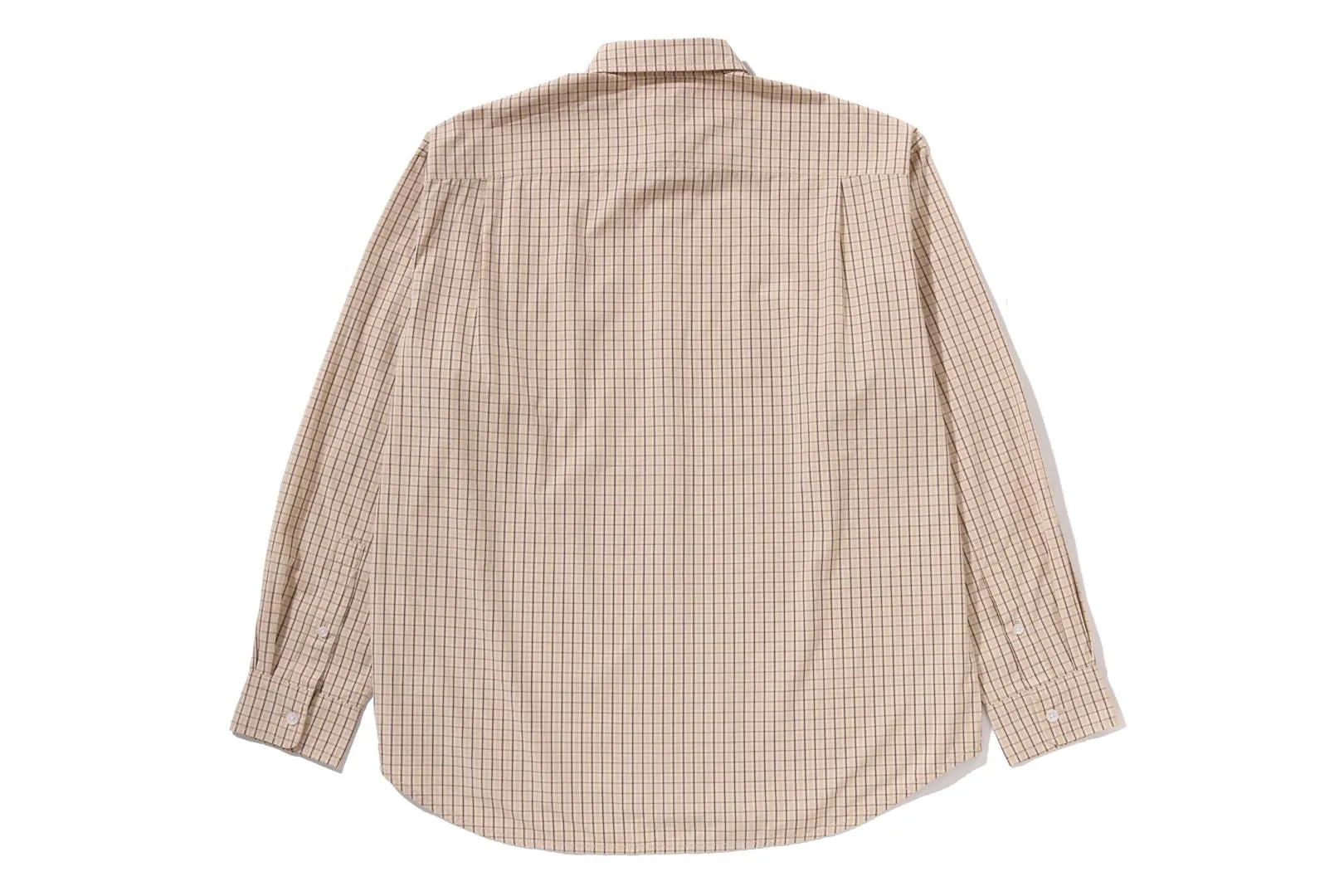 PLAID POPLIN LS SHIRT sold by Bape product image thumbnail 2