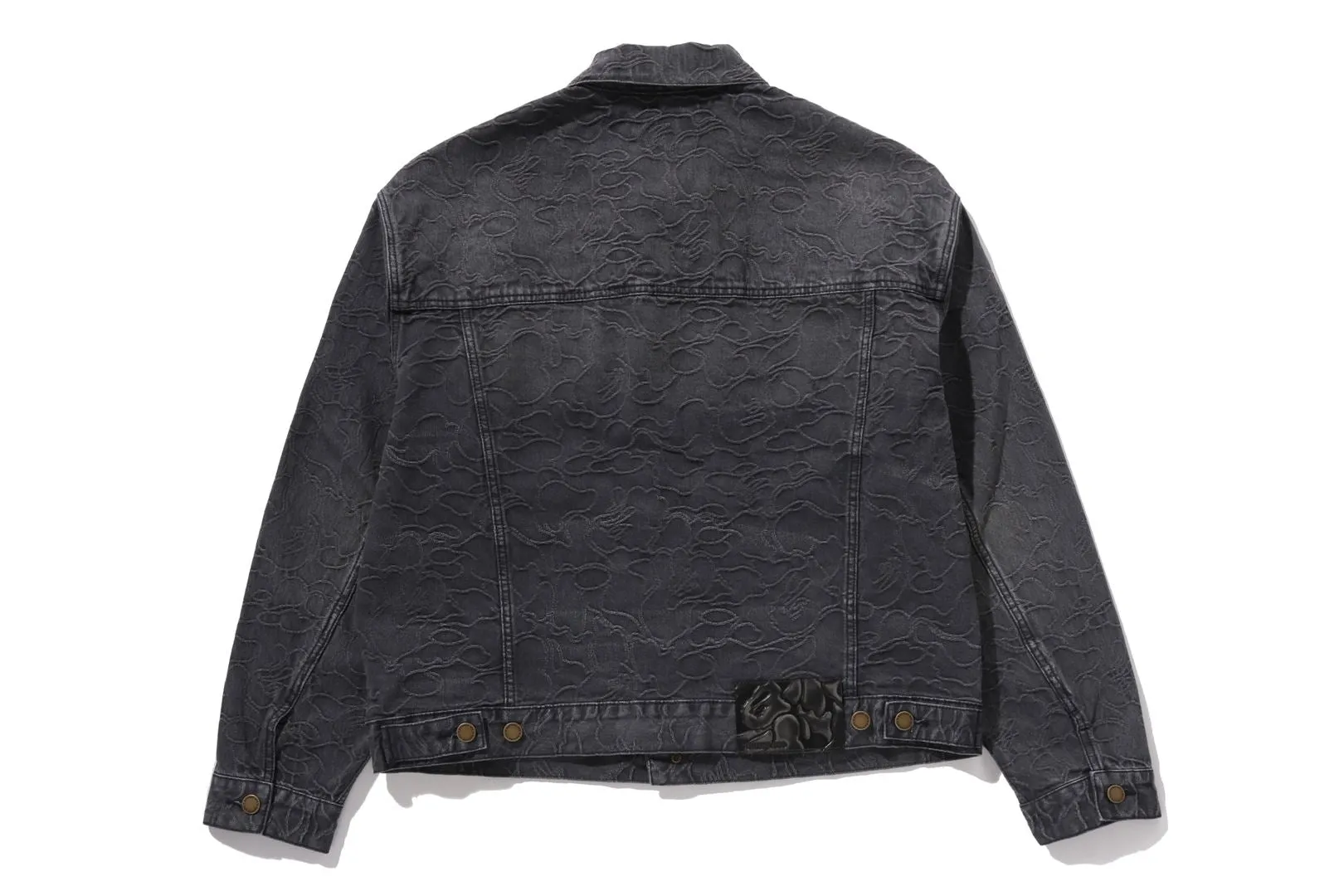 LINE CAMO JACQUARD DENIM JACKET sold by Bape product image thumbnail 2