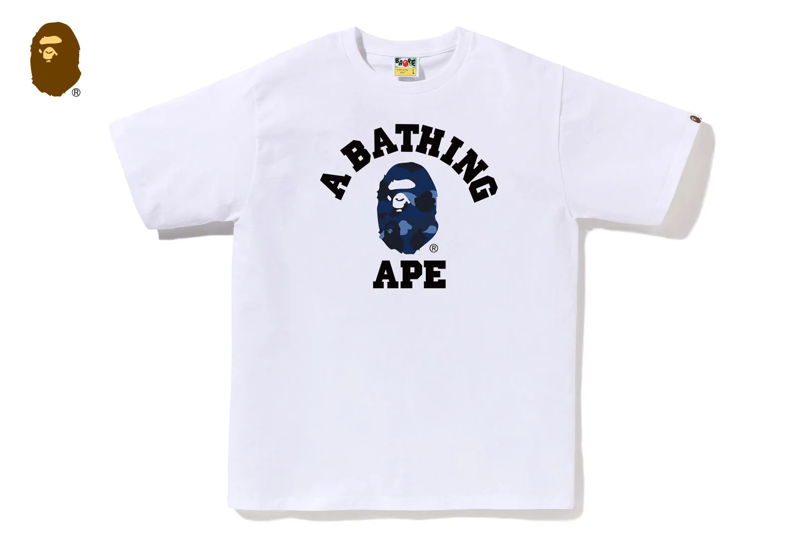 COLOR CAMO COLLEGE TEE sold by Bape product image thumbnail 3