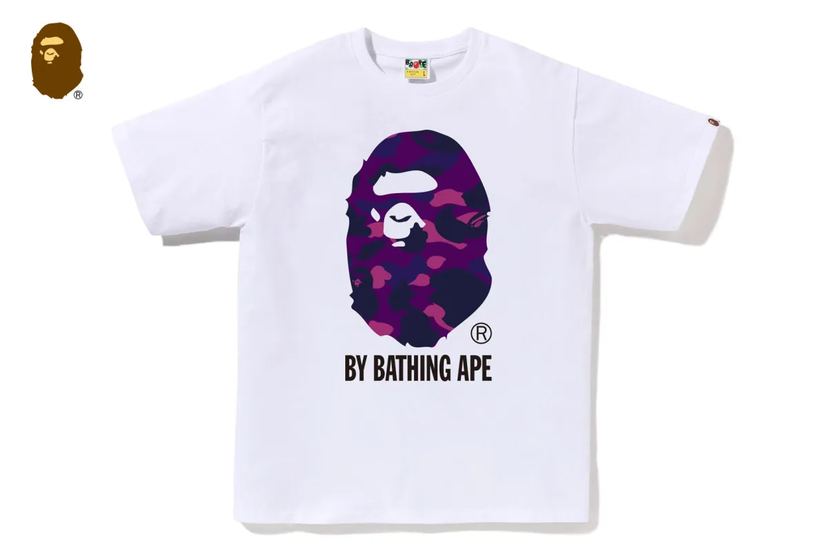 COLOR CAMO BY BATHING APE TEE made by Bape