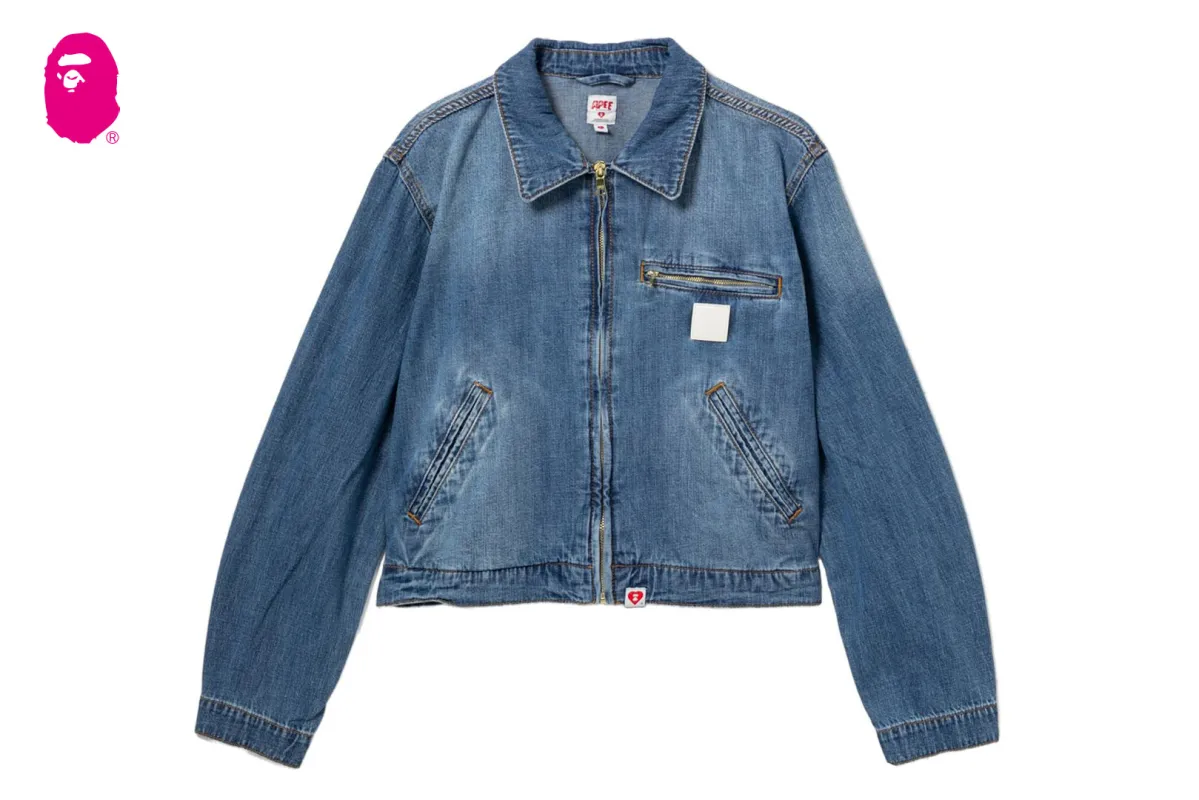 WORKER DENIM JACKET made by Bape