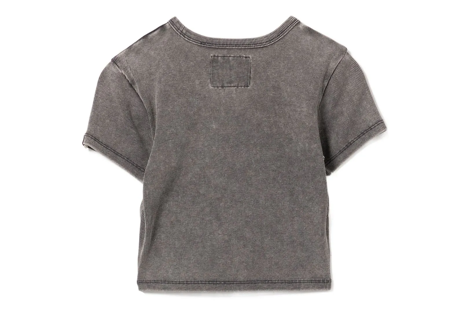 WASHED RIBBED TEE sold by Bape product image thumbnail 2