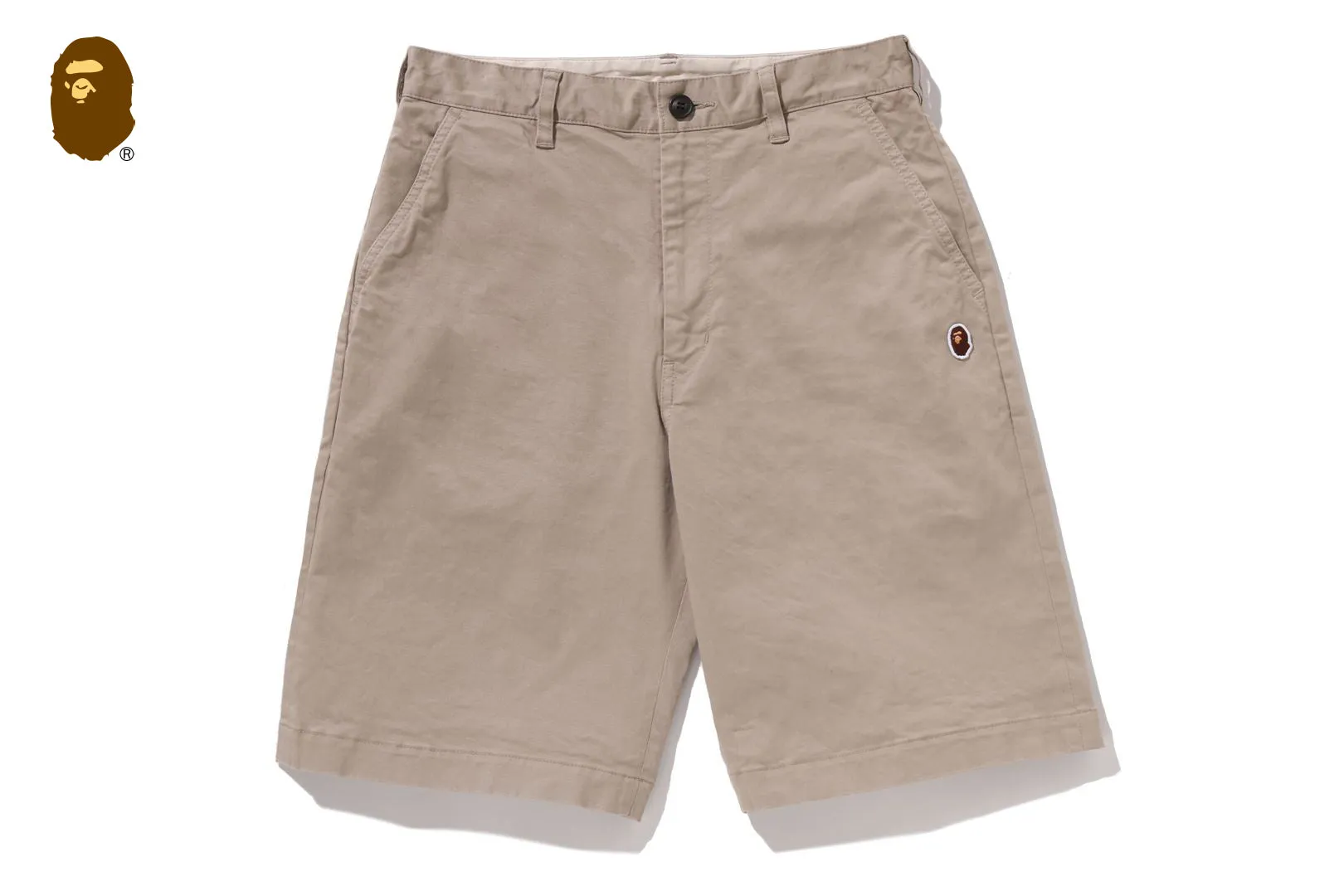 ONE POINT CHINO SHORTS sold by Bape