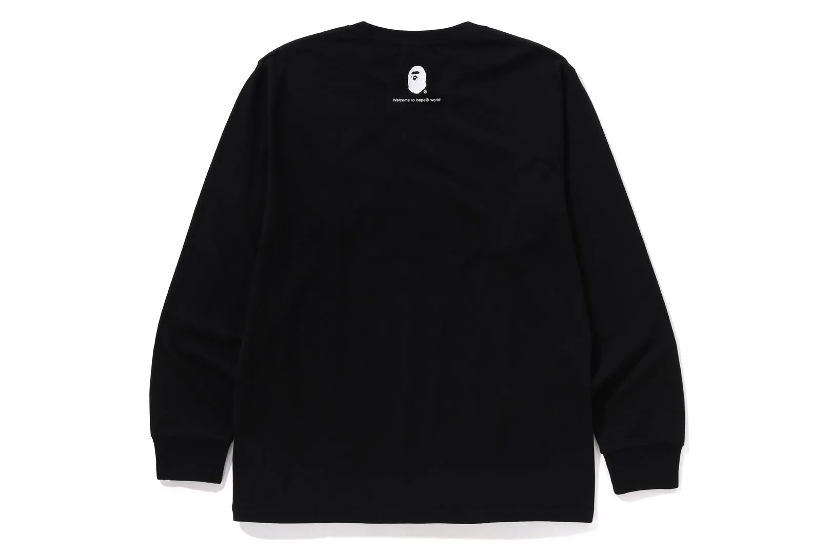 GO APE POINTER COLLEGE LS TEE BAPEC sold by Bape product image thumbnail 4