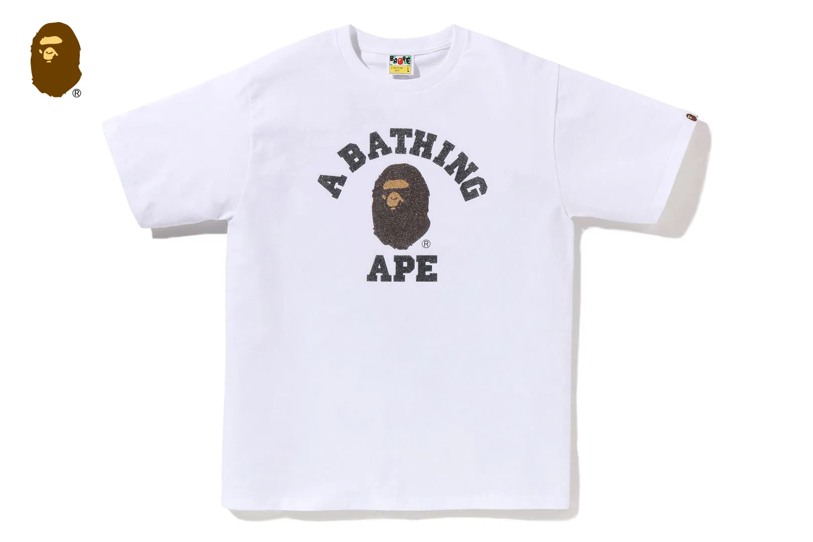 GLASS BEADS COLLEGE TEE sold by Bape