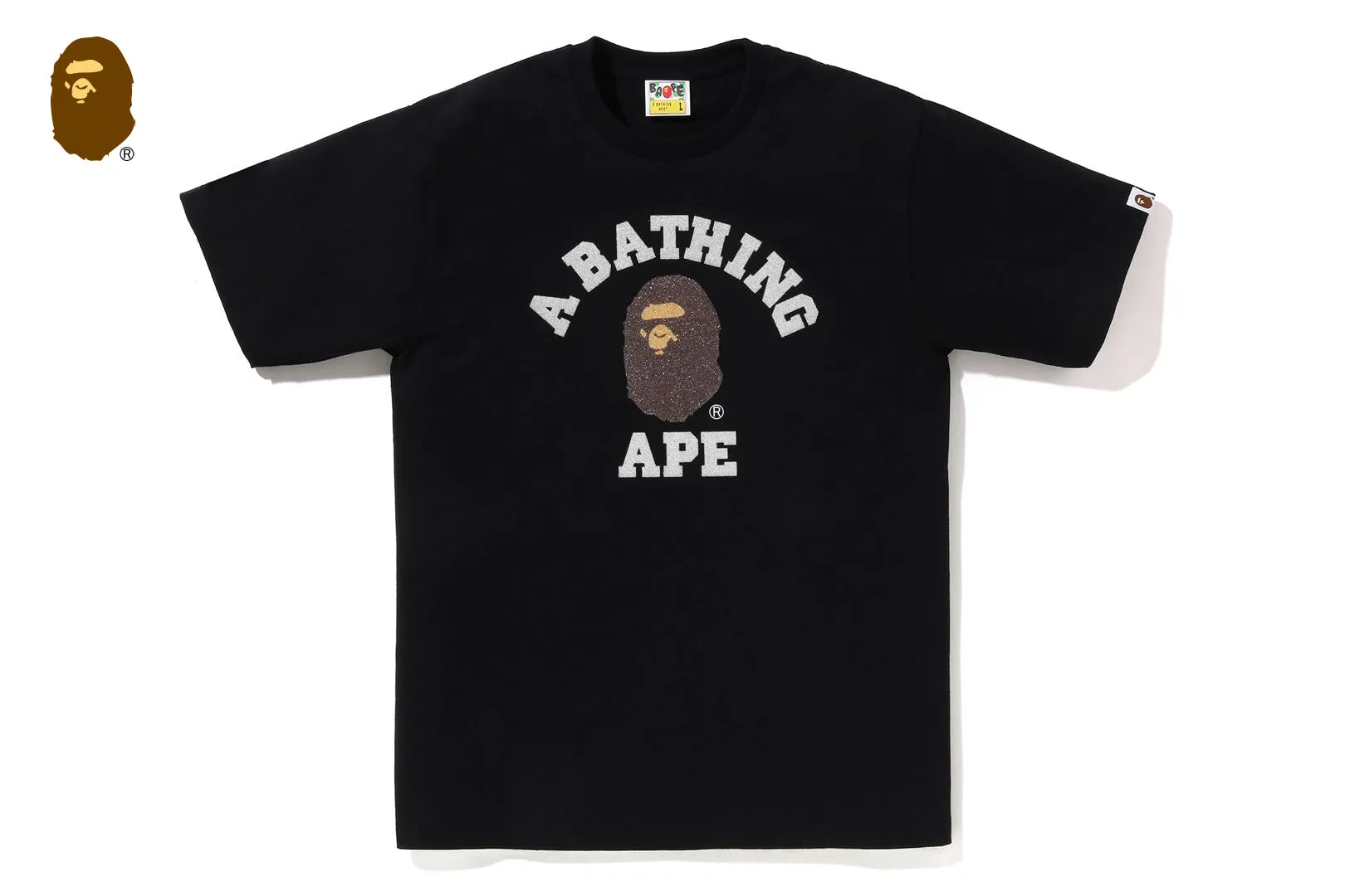 GLASS BEADS COLLEGE TEE sold by Bape product image thumbnail 4
