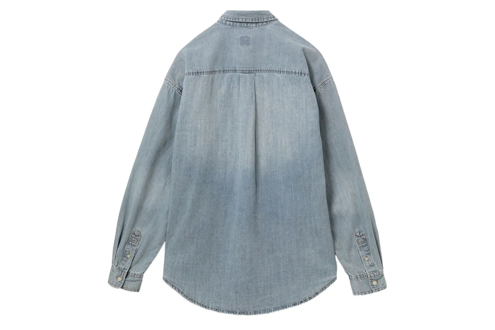 EMBRO BADGE CHAMBRAY BOYFRIEND SHIRT sold by Bape product image thumbnail 2