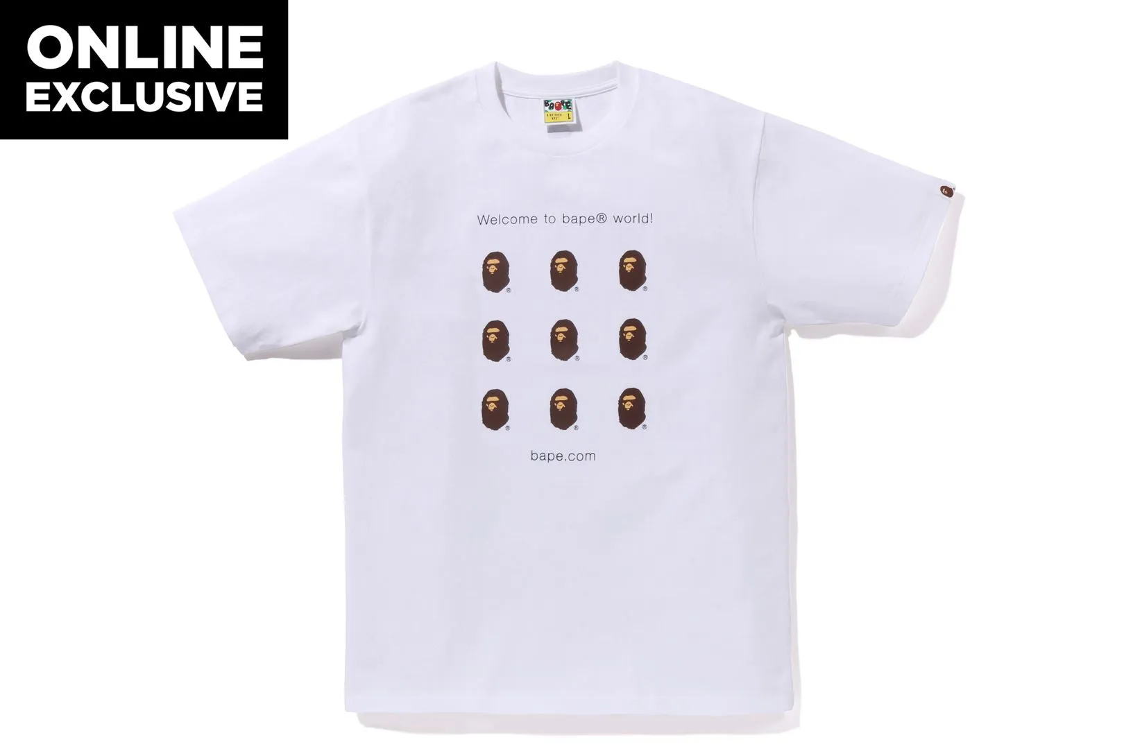 BAPE.COM TEE BAPEC sold by Bape