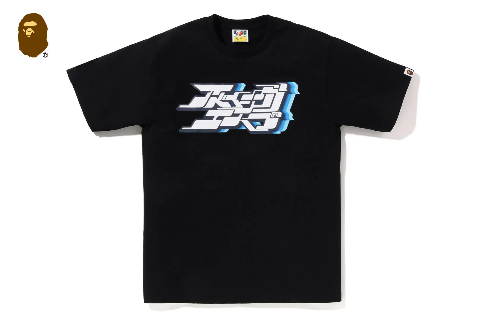 BAPE JAPANESE GRAFFITI LETTER TEE sold by Bape product image thumbnail 3