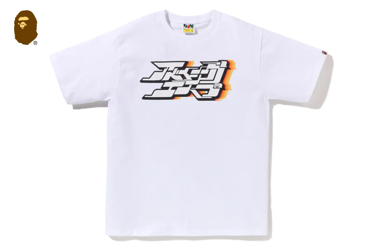 BAPE JAPANESE GRAFFITI LETTER TEE made by Bape