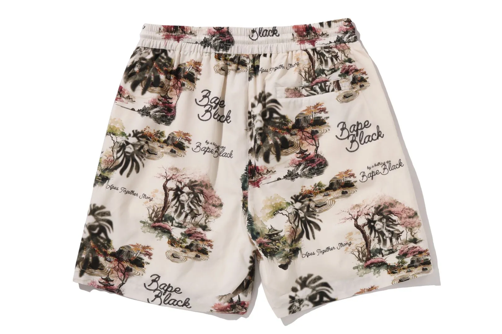 BAPE BLACK COLOR PRINT HAWAIIAN SET #2 sold by Bape product image thumbnail 2