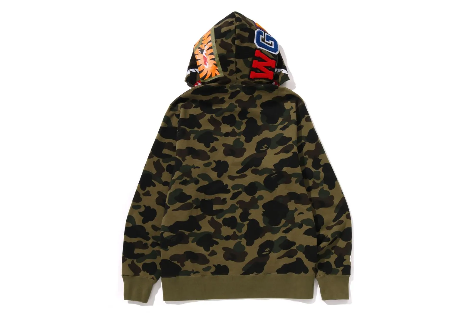 1ST CAMO SHARK FULL ZIP HOODIE sold by Bape product image thumbnail 3
