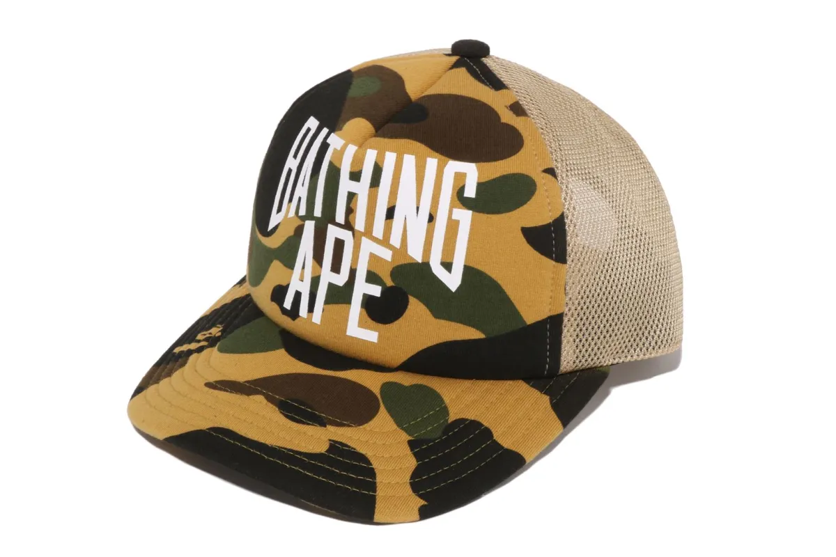 1ST CAMO NYC LOGO MESH CAP made by Bape