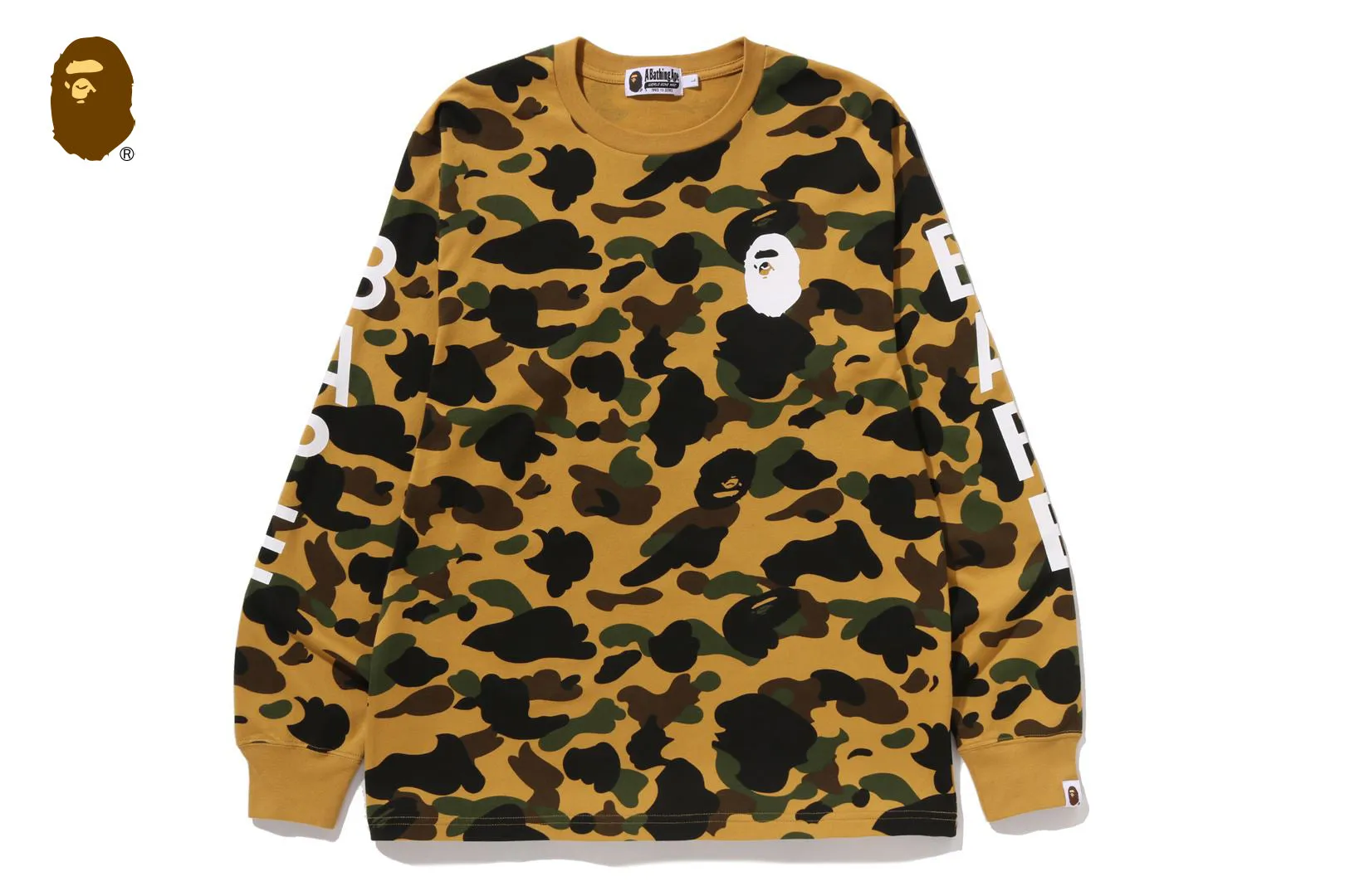 1ST CAMO LS TEE sold by Bape product image thumbnail 5