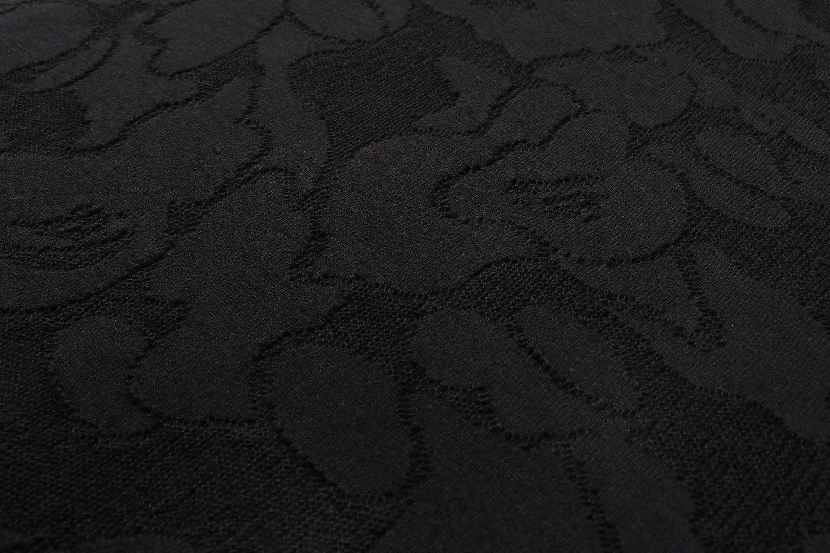 SOLID CAMO JACQUARD RELAXED FIT POLO SHIRT sold by Bape product image thumbnail 4