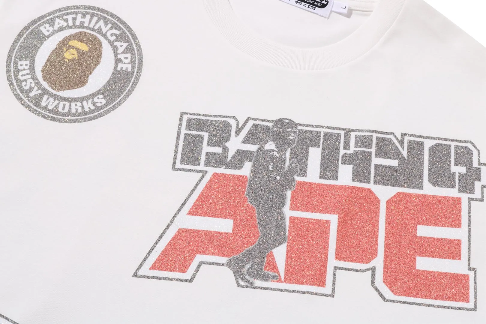 MULTI ARCHIVE MOTIF RELAXED FIT TEE sold by Bape product image thumbnail 3