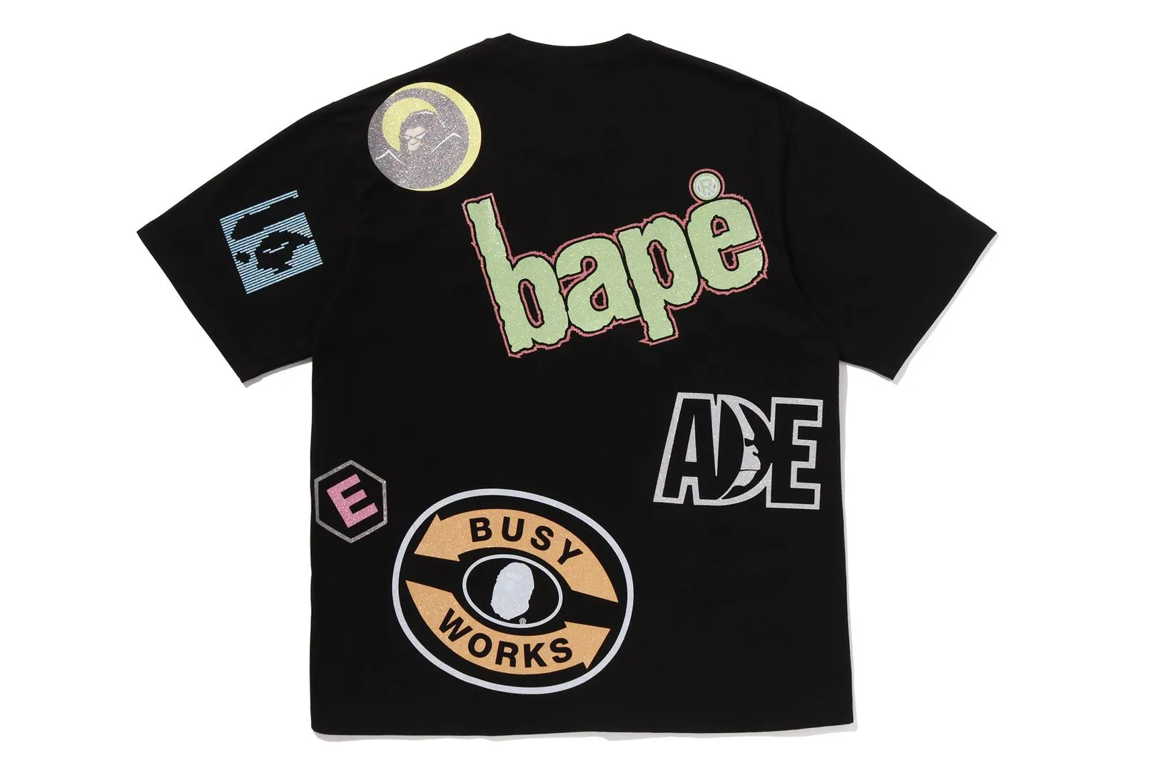 MULTI ARCHIVE MOTIF RELAXED FIT TEE sold by Bape product image thumbnail 5