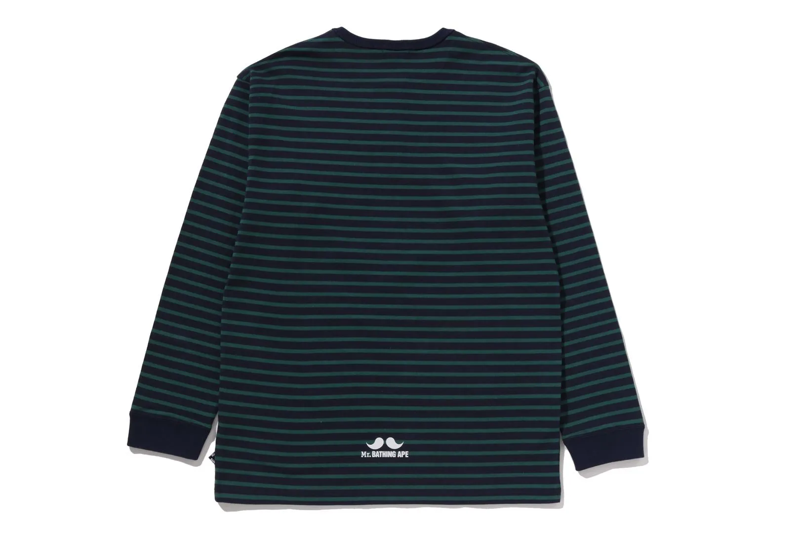HENRY NECK STRIPE LS TEE sold by Bape product image thumbnail 2