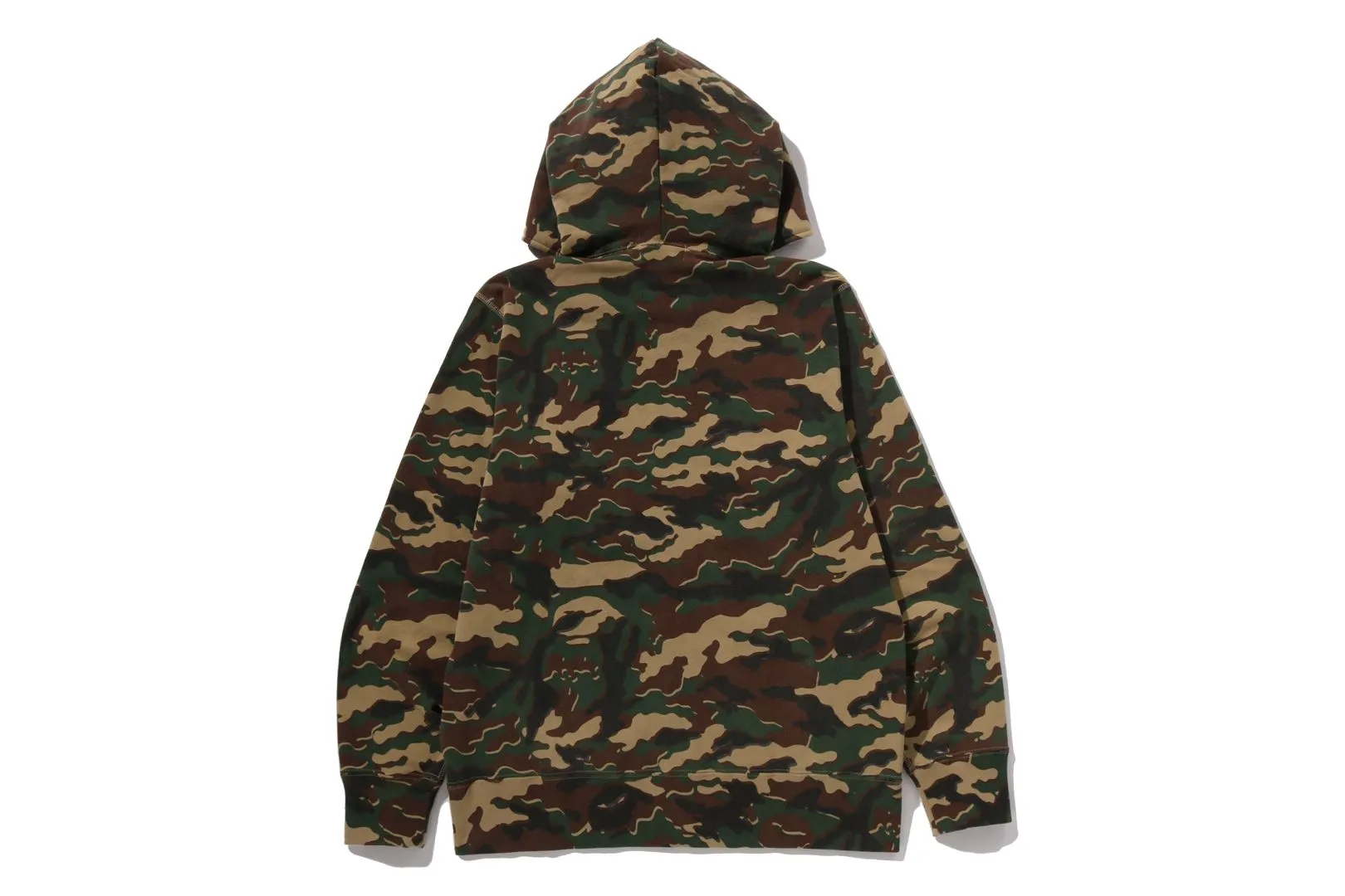 GLITCH WOODLAND CAMO FULL ZIP HOODIE sold by Bape product image thumbnail 2