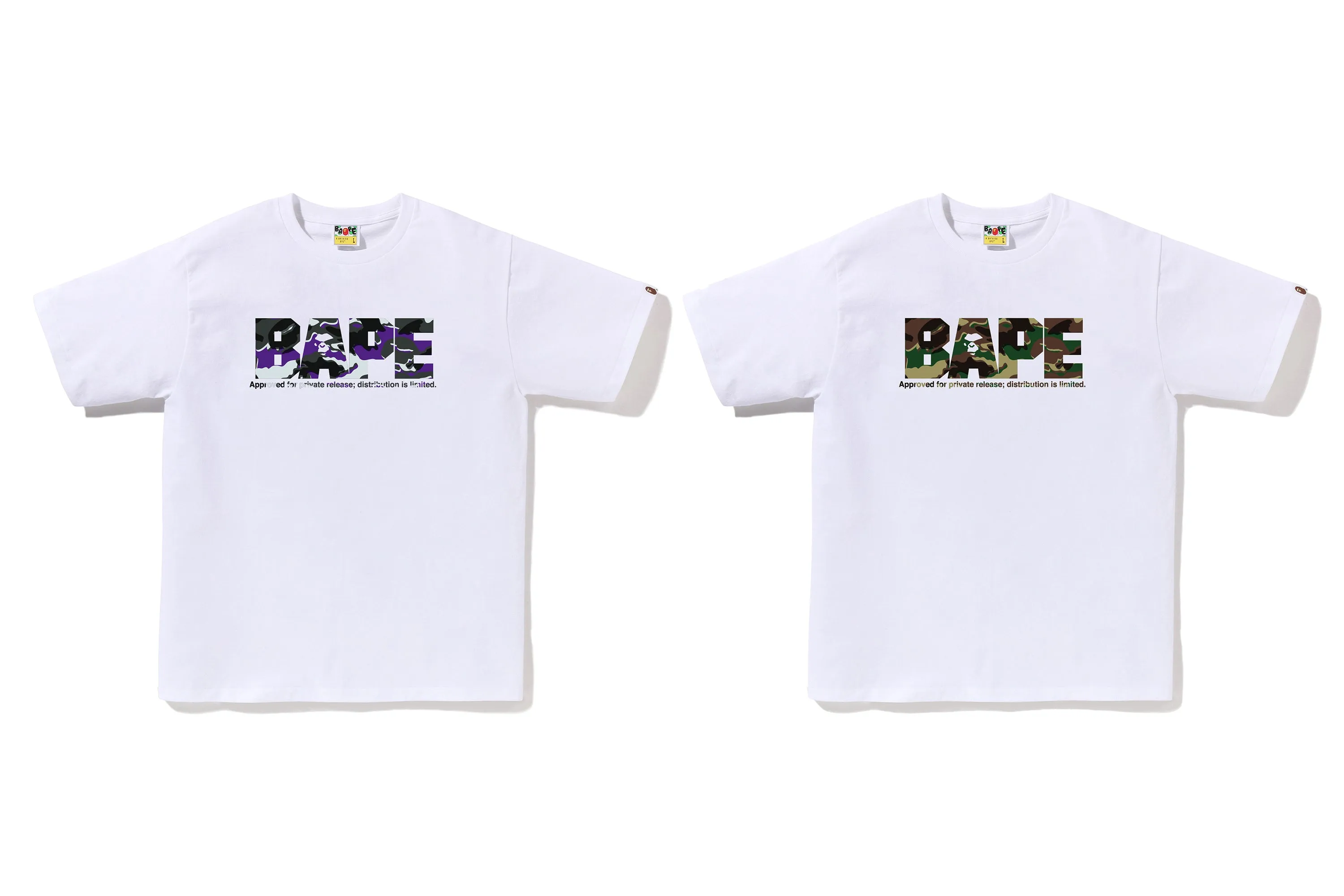 GLITCH WOODLAND CAMO ARMY BAPE TEE sold by Bape product image thumbnail 5