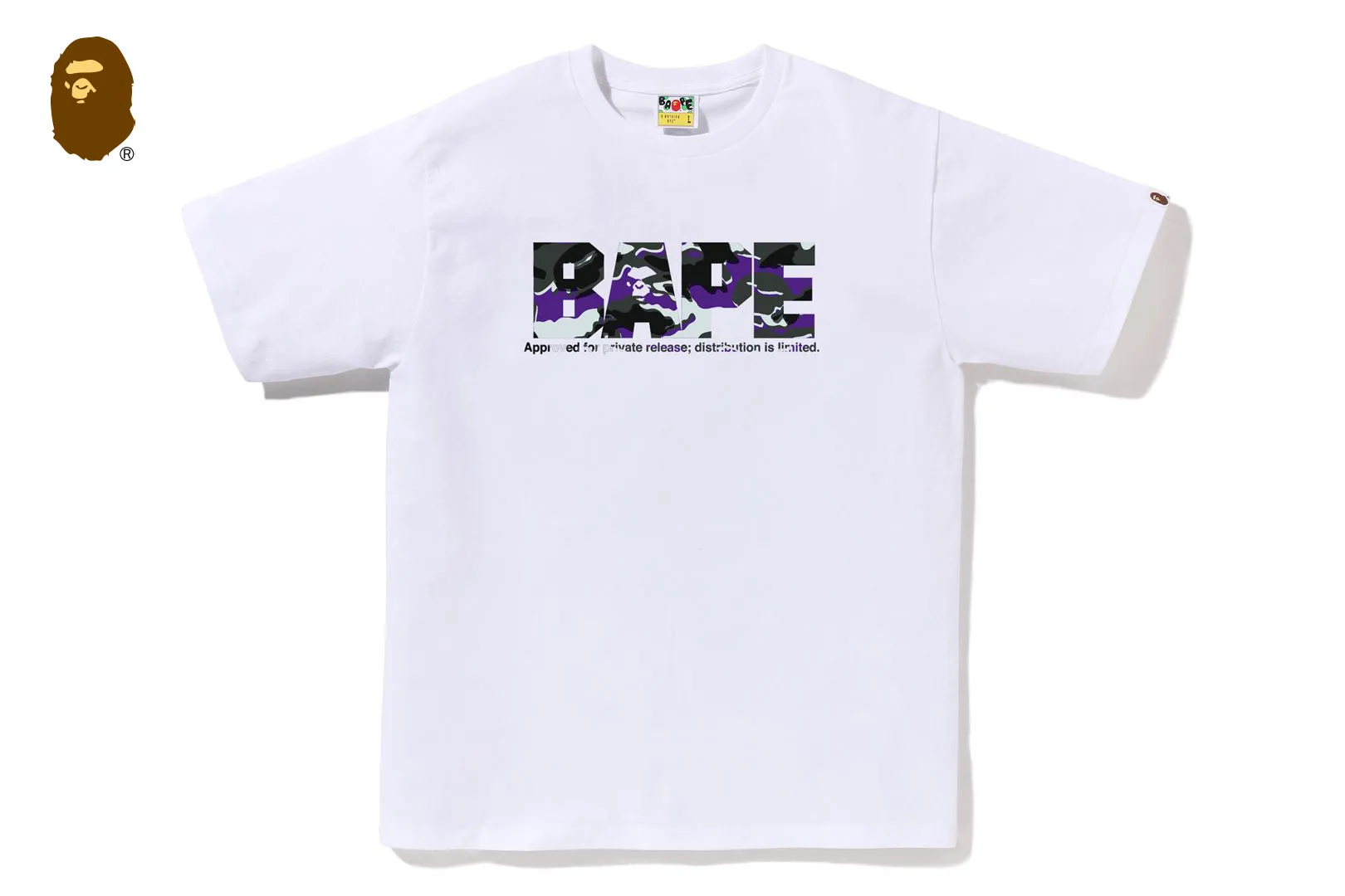 GLITCH WOODLAND CAMO ARMY BAPE TEE sold by Bape product image thumbnail 3
