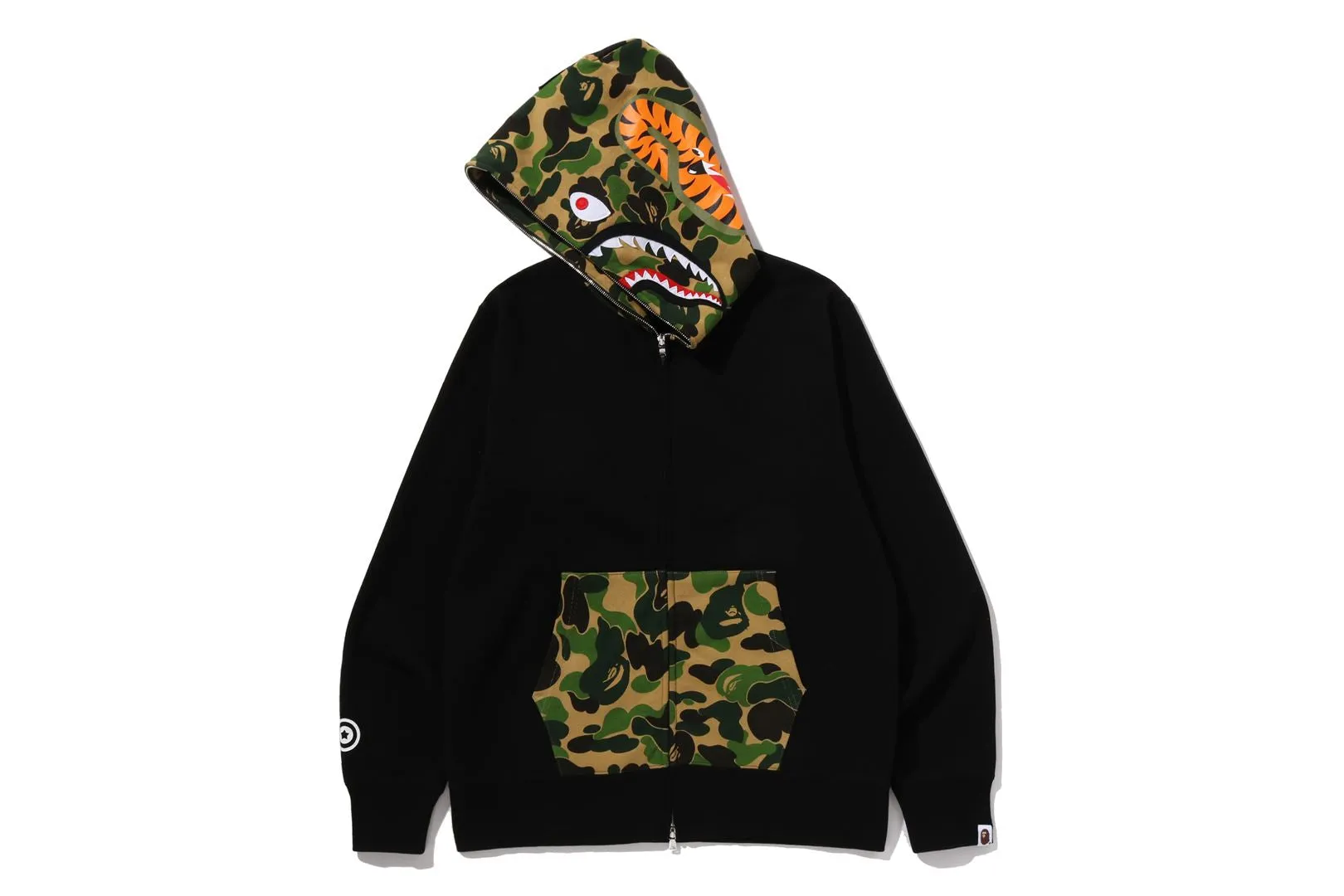 ABC CAMO SHARK FULL ZIP HOODIE sold by Bape product image thumbnail 2