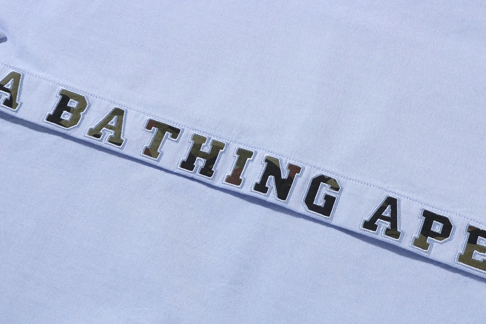 1ST CAMO APPLIQUE OXFORD SS SHIRT sold by Bape product image thumbnail 3