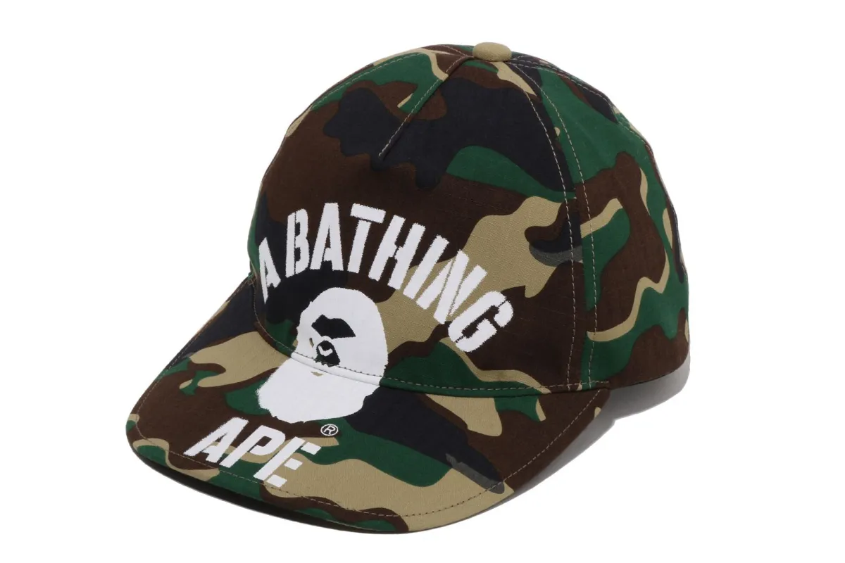 GLITCH WOODLAND CAMO CAP made by Bape
