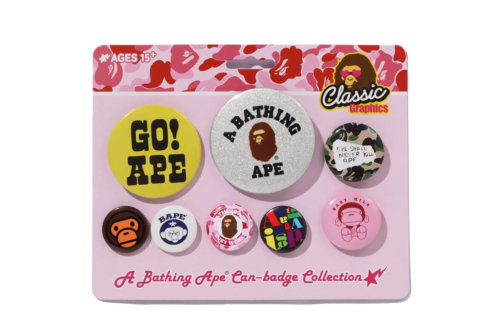 MULTI LOGO BADGE SET sold by Bape product image thumbnail 2