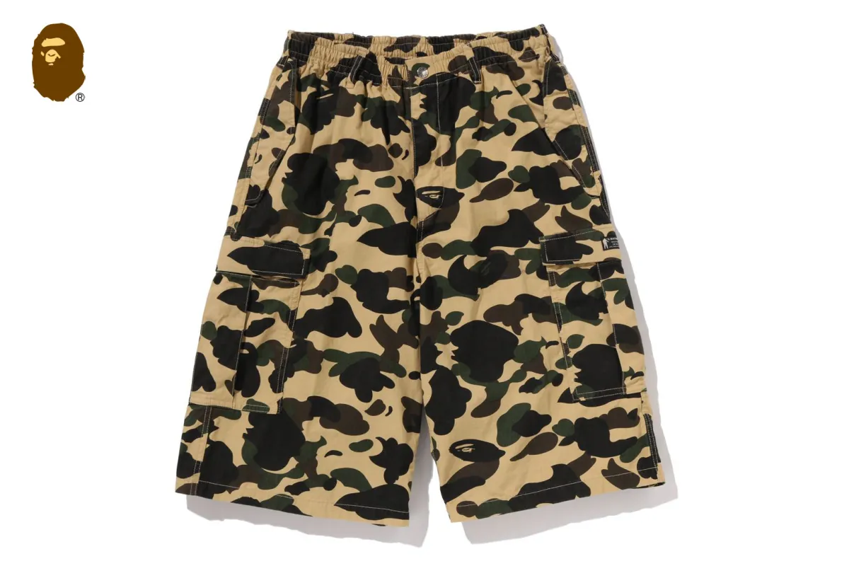 1ST CAMO RIPSTOP CARGO SHORTS made by Bape