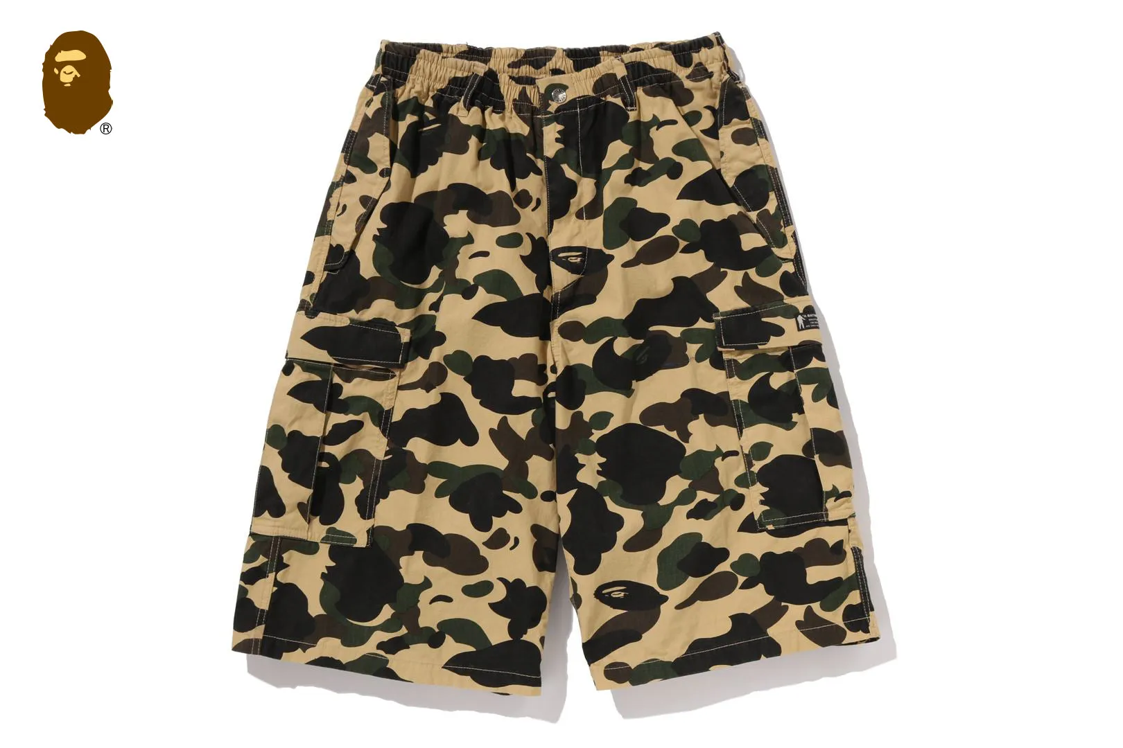1ST CAMO RIPSTOP CARGO SHORTS sold by Bape