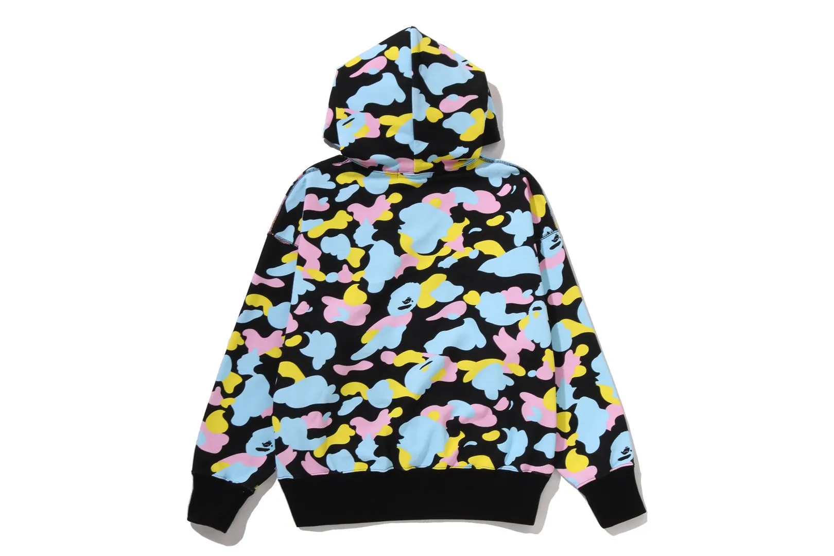 NEW MULTI CAMO LOGO OVERSIZED PULLOVER HOODIE sold by Bape product image thumbnail 5