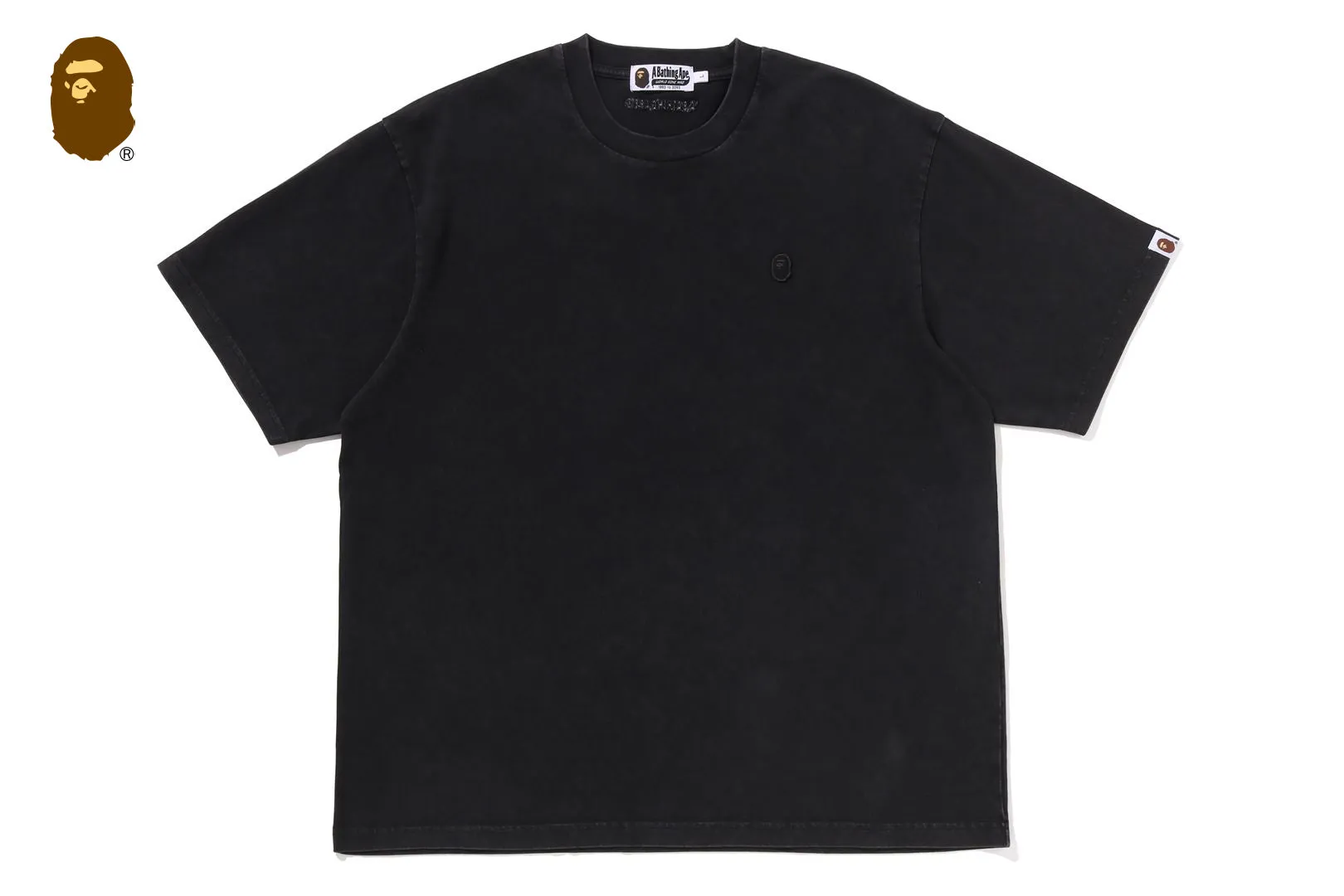 GARMENT DYE ONE POINT RELAXED FIT TEE sold by Bape