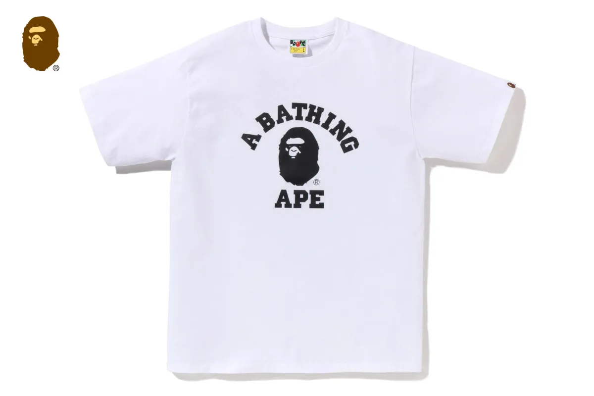 CRYSTAL STONE EYE COLLEGE TEE made by Bape