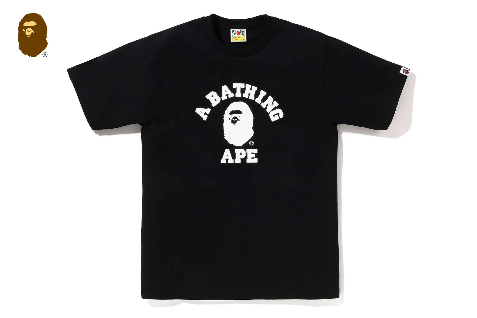 CRYSTAL STONE EYE COLLEGE TEE sold by Bape product image thumbnail 4