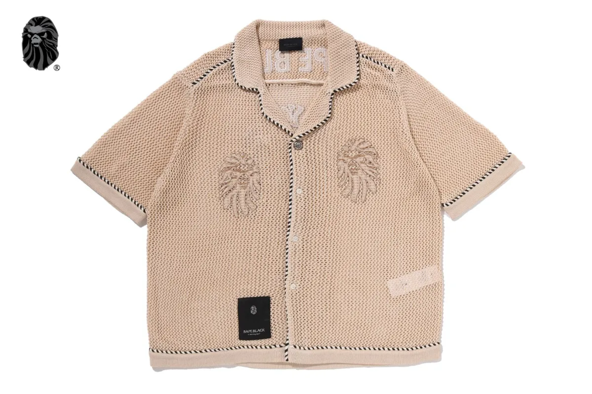 BAPE BLACK 2 HEADED BAPE CROCHET SET #1 made by Bape