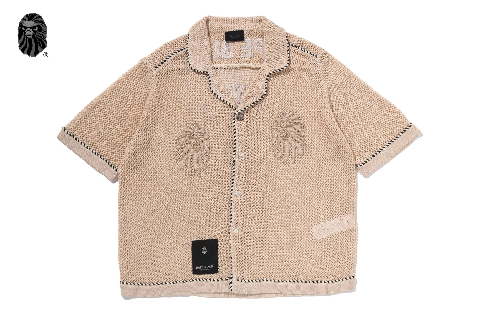 BAPE BLACK 2 HEADED BAPE CROCHET SET #1 sold by Bape
