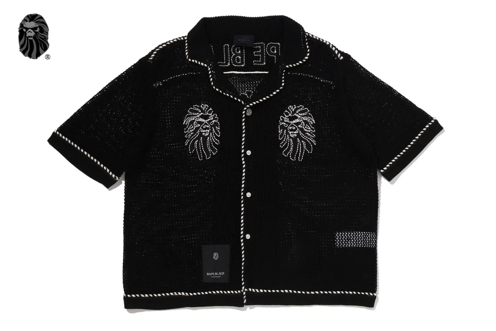 BAPE BLACK 2 HEADED BAPE CROCHET SET #1 sold by Bape product image thumbnail 3
