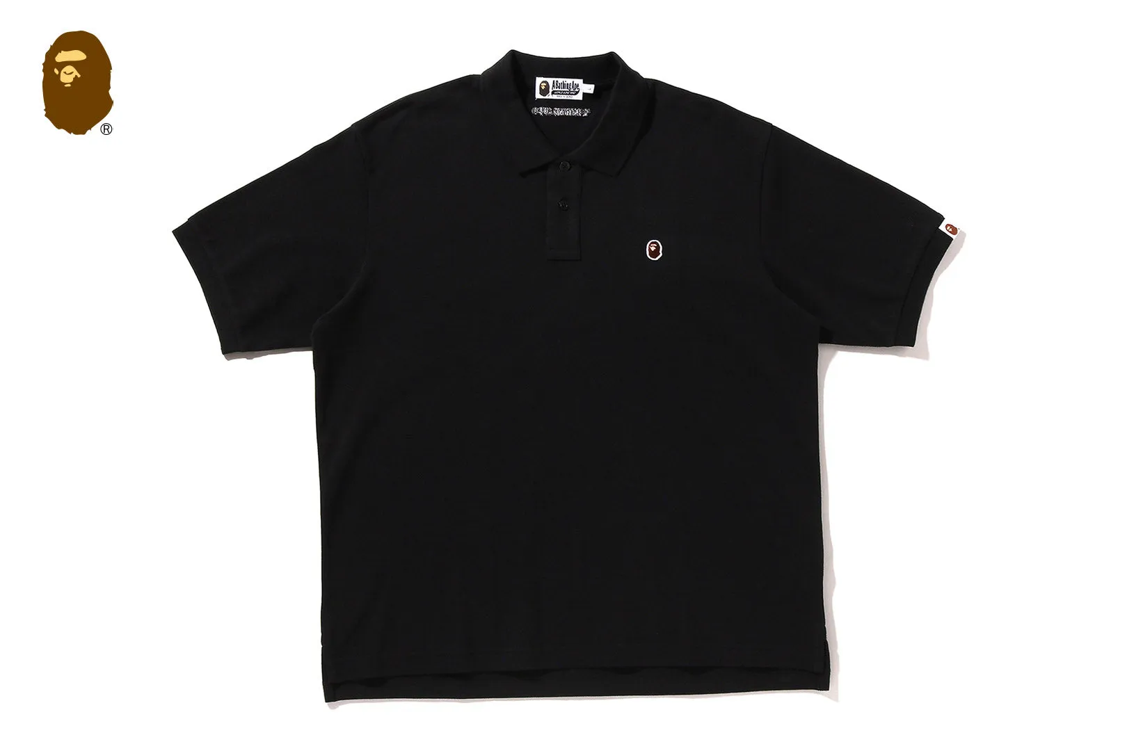 ONE POINT REGULAR FIT POLO SHIRT sold by Bape