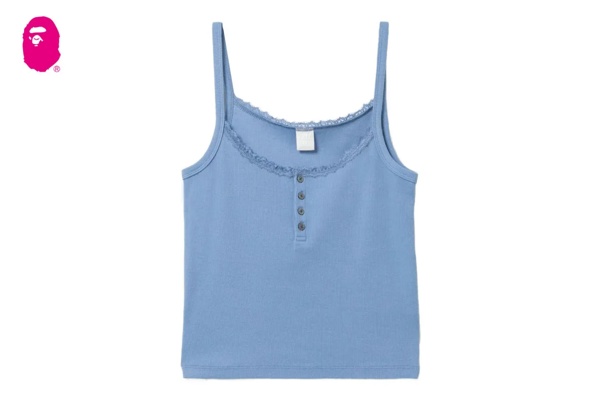 RIB POINTELLE CAMISOLE #1 made by Bape