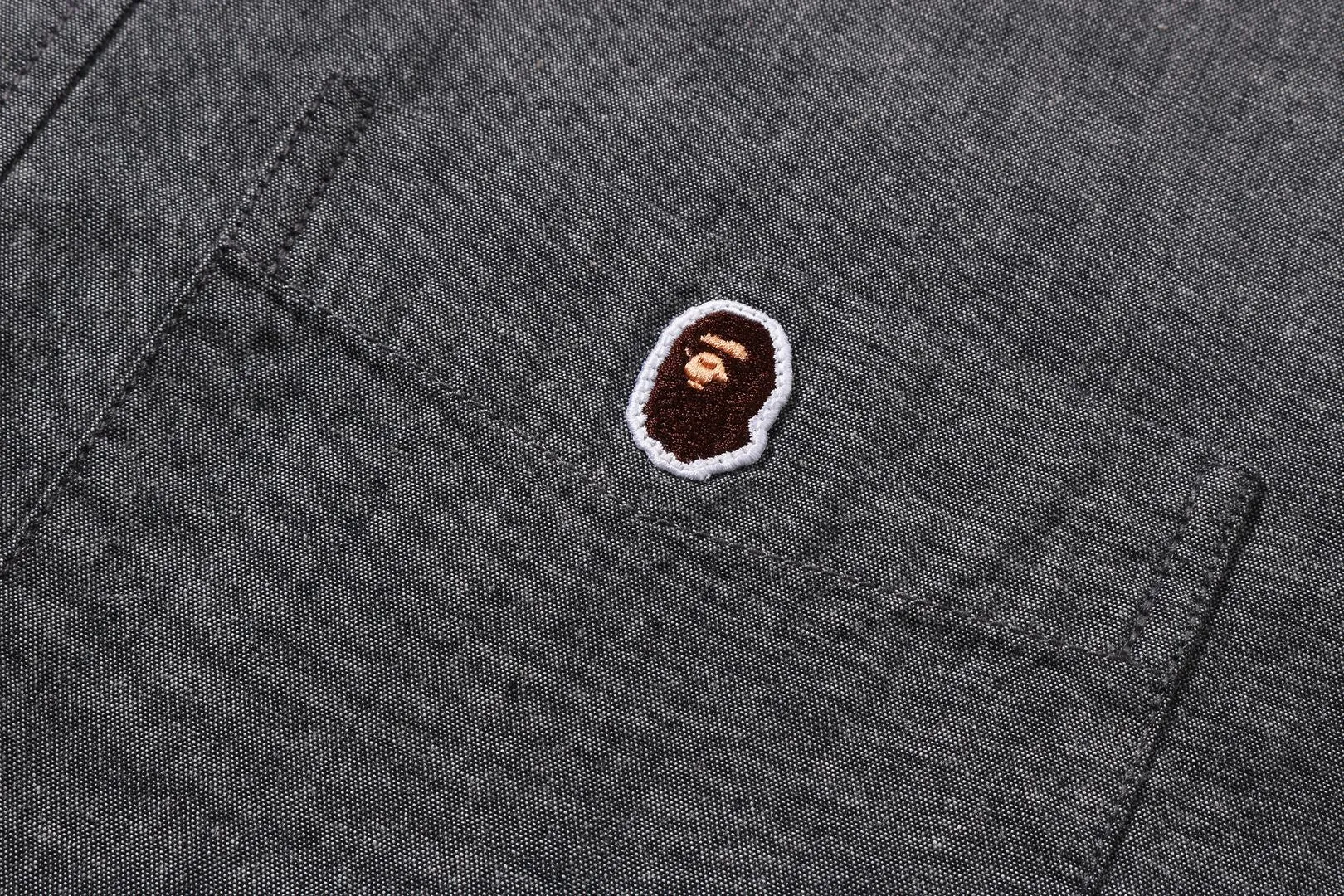 ONE POINT CHAMBRAY SHIRT sold by Bape product image thumbnail 3