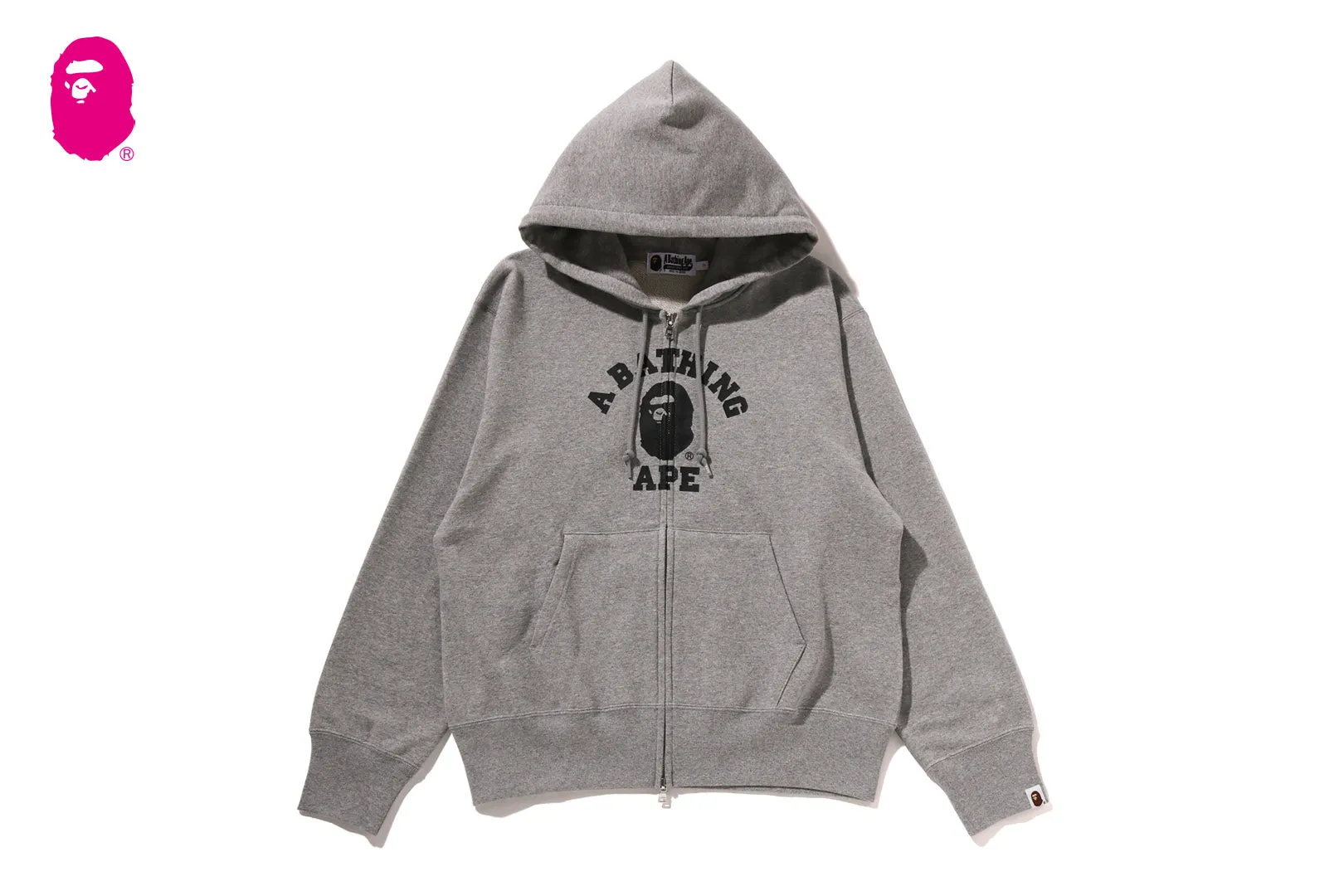 COLLEGE ZIP HOODIE sold by Bape