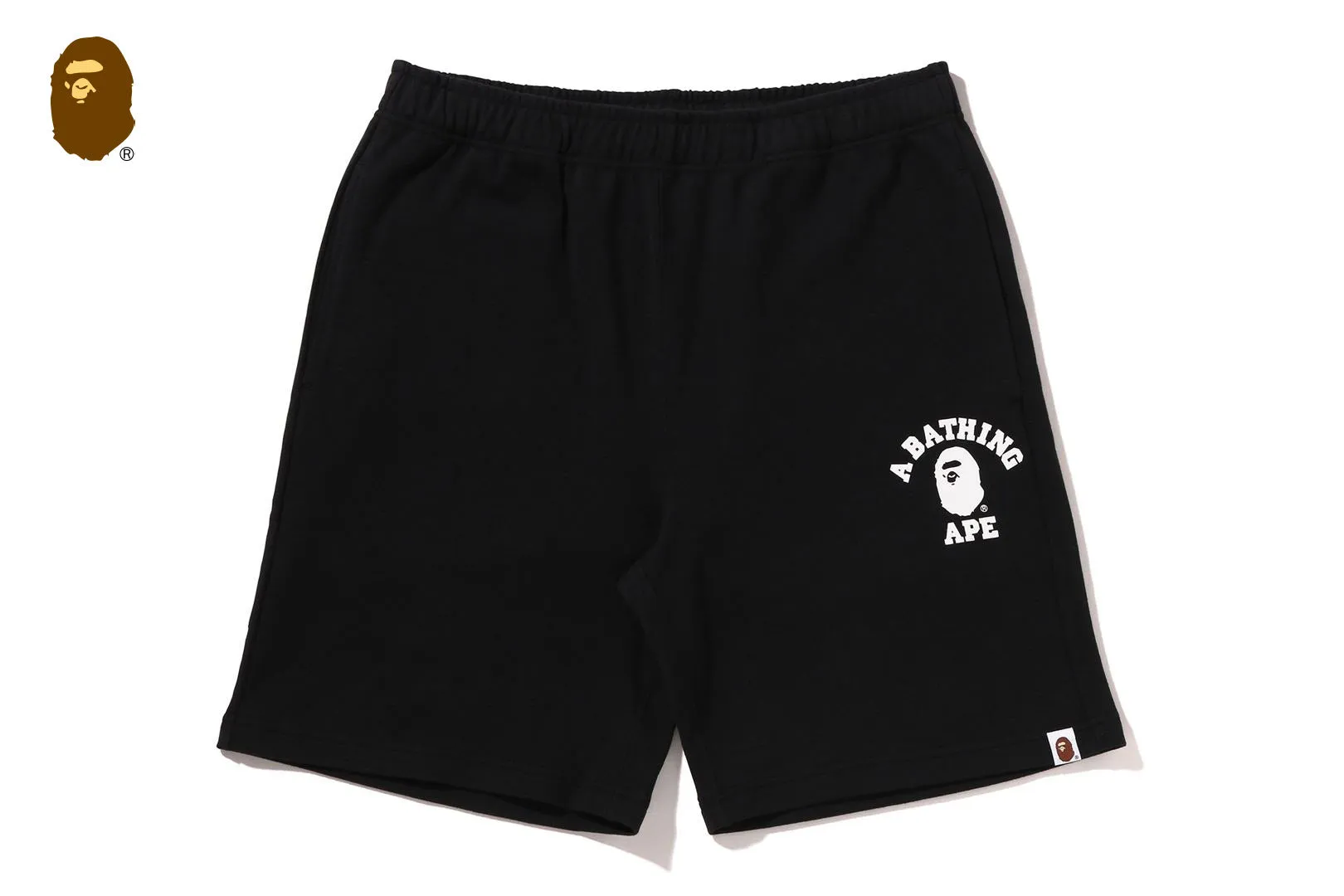 COLLEGE SWEAT SHORTS sold by Bape