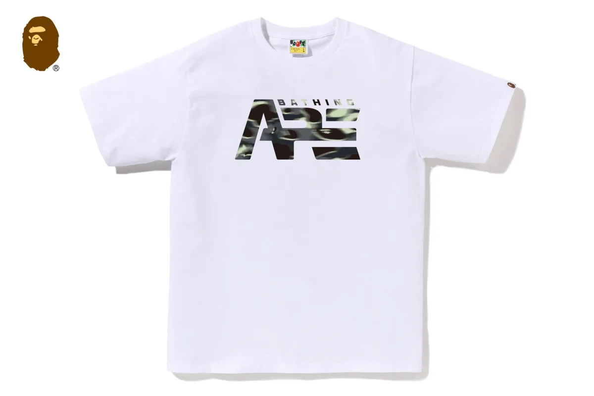 SCREEN CAMO TACTICAL LOGO TEE made by Bape